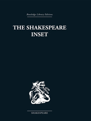 cover image of The Shakespeare Inset